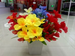 劍蘭仿真花套裝 田園裝飾的藝術與義烏市場的商機